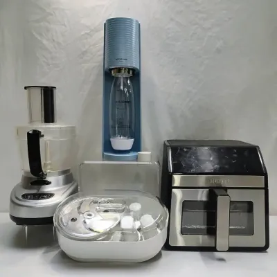 Gourmia Air Fryer, SodaStream Terra, Omega Food Processor & Accessories Premium Kitchen Appliances 