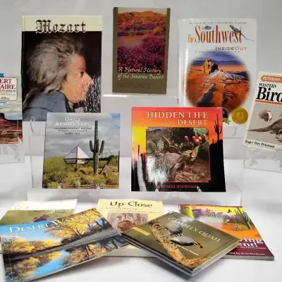 10 Desert, Nature & Southwest Books + Mozart Hardcover