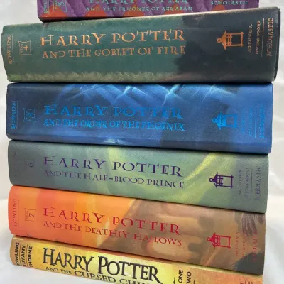 Harry Potter Hardcover Books - Years 3-7 & The Cursed Child