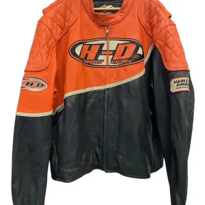 Vintage Harley-Davidson Speed Leather Racing Jacket / Size 3XL / 98144-03VM