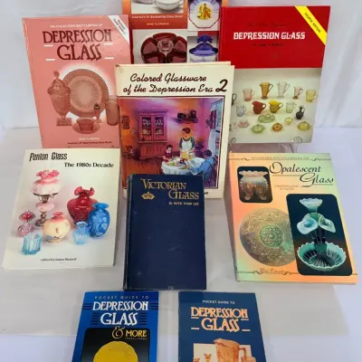 Vintage Glass Collecting Reference Books – Depression, Fenton, Victorian & Opalescent