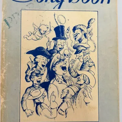 1941 WWII U.S. Army Song Book – Military Patriotic Music