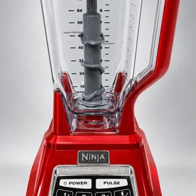 Ninja Professional 1500-Watt Blender – Red – 72 oz