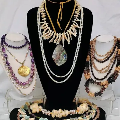Natural Shell & Semi-Precious Stone Jewelry