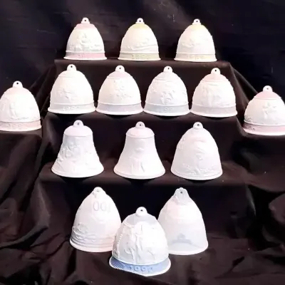 Lladro Annual Christmas Bell Ornament Collection (1988–2002)