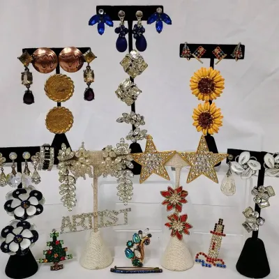 Clip-on Earrings & Pins
