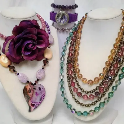 Purple Costume Jewelry