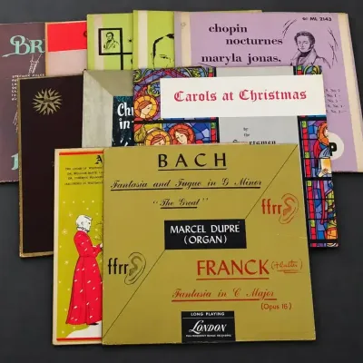 Vintage Classical & Christmas LP Records