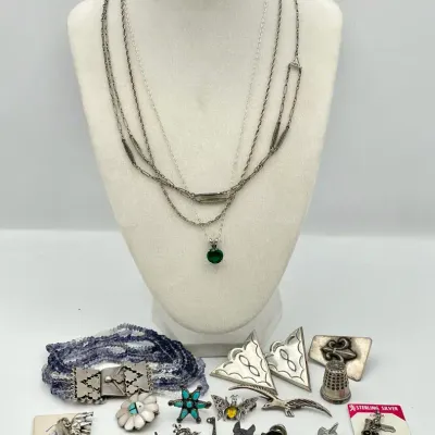Sterling & Artisan Silver Jewelry 