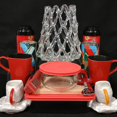 Red Kitchenware & Home Decor