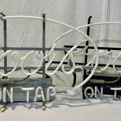 Vintage Pair of Coors "On Tap" Neon Signs