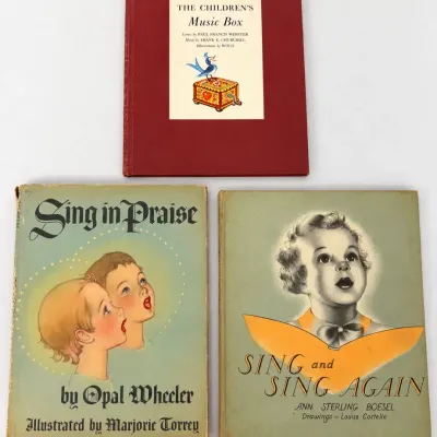 1940s Illustrated Children’s Songbooks – Wolo, Torrey, Costello