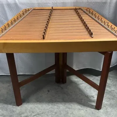 Hammered Dulcimer with Folding Stand, Hammers, Kalimba & Accessories