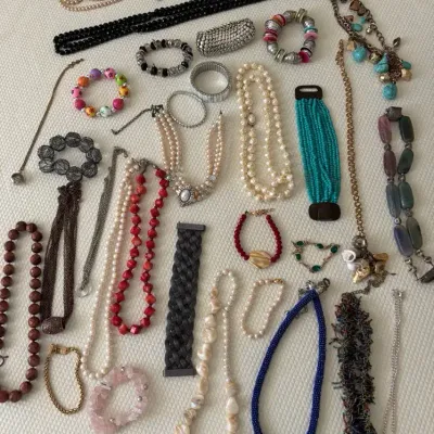 Costume Jewelry - Bracelets And Necklaces 