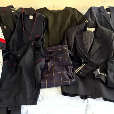 Vintage United Airlines Flight Attendant Clothing