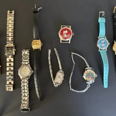 Children’s Character And Women’s Watches. ESQ, REGA. Titoni, Bulova And More