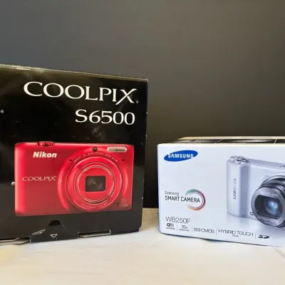 Nikon Coolpix S6500 And New Samsung WB250F Cameras