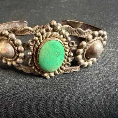 Sterling Silver Single Stone Bracelet