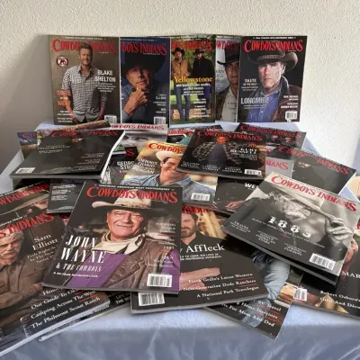 32 Issues Of Cowboys And Indians Magazine