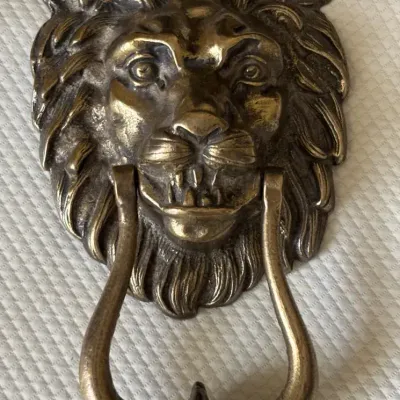 Vintage Brass Door Knockers, Jewelry Casket, Fountain And More
