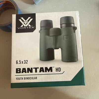 Sale Photo Thumbnail #75: Vortex Bantam HD 6.5x32 youth binoculars in original retail packaging.