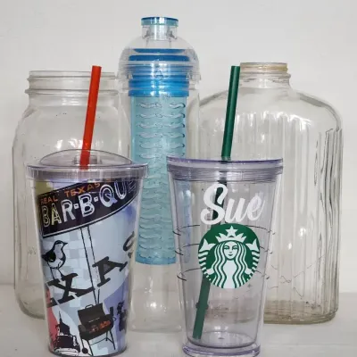 Drinking Cups & Glass Jugs