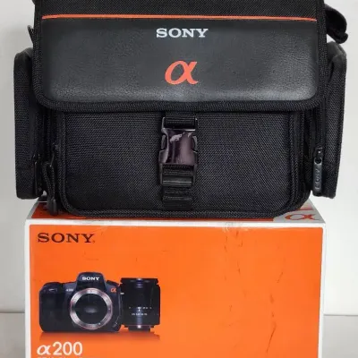 Sony a200 Digital Camera Plus Carry Bag 