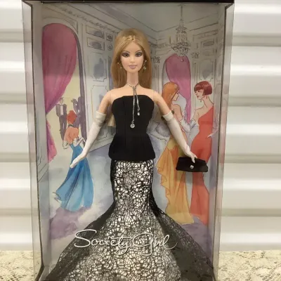 Barbie Society Girl Doll Style Set Collection Collector Edition Robert Best (Reserve $20)