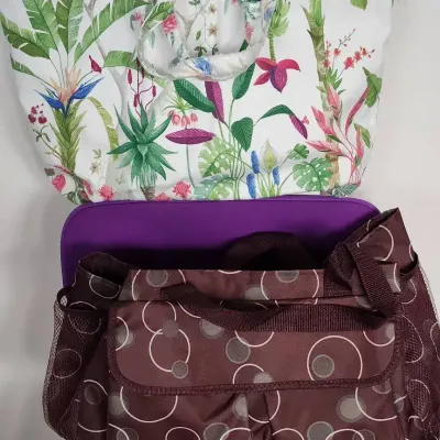 2 Travel Bags Plus Laptop Case 