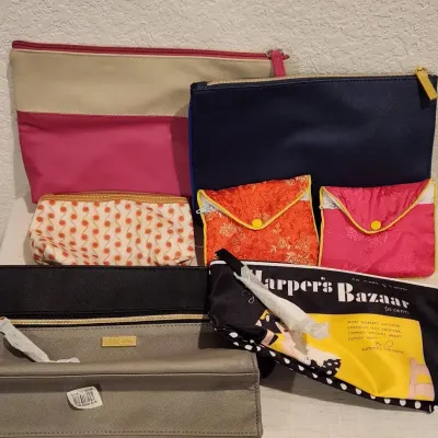 7 Small Bags - Make-up & Coin