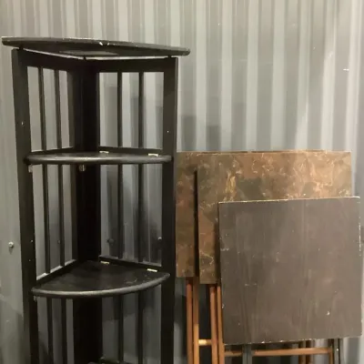 A Set Of Folding Tray Tables