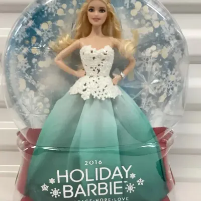 2016 Holiday Barbie – The Peace, Hope, Love Collection (1 of 2) (Reserve $10)