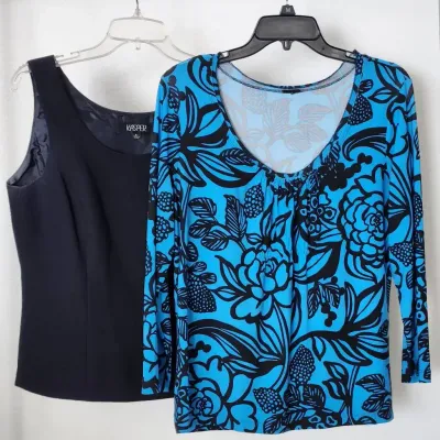 2 Women's Dress Tops - Size 8