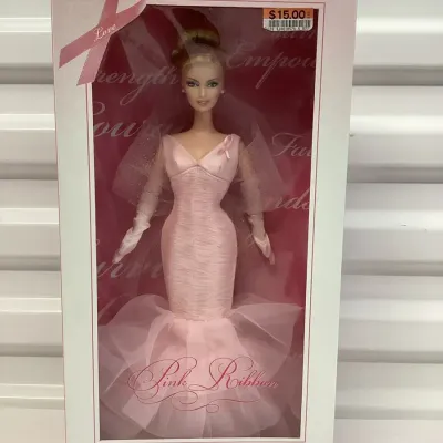 Barbie Pink Label “Pink Ribbon” Collector Doll – Boxed 2006 Edition (Reserve $10) 6 of 7