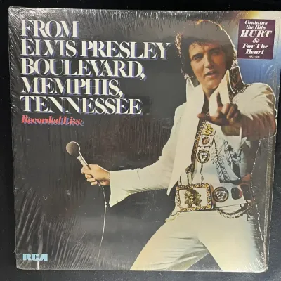 Sale Photo Thumbnail #64: Elvis Presley From Elvis Presley Boulevard Memphis Tennessee RCA APL1-1506 Stereo LP