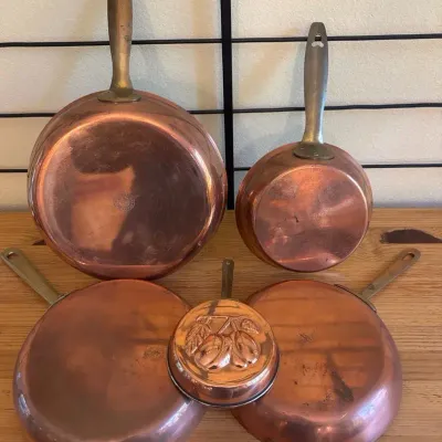 Spartan Copperware, Waldow Copper Frying Pans and More