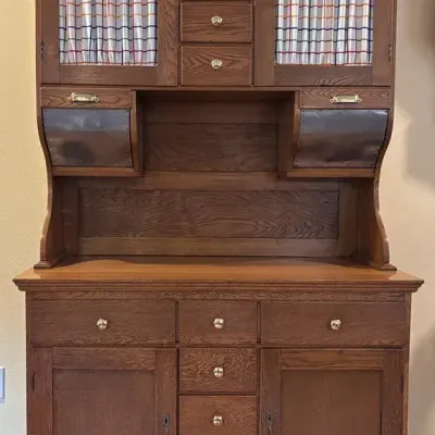 Vintage Hoosier Kitchen Cabinet