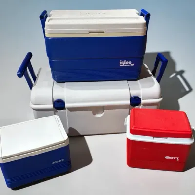 Igloo Coolers Of All Sizes & A Small Gott Cooler 