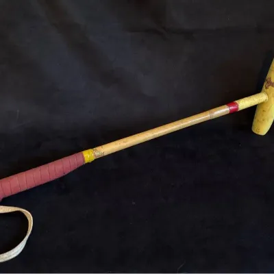 Vintage Practice Polo Mallet With Bamboo Shaft