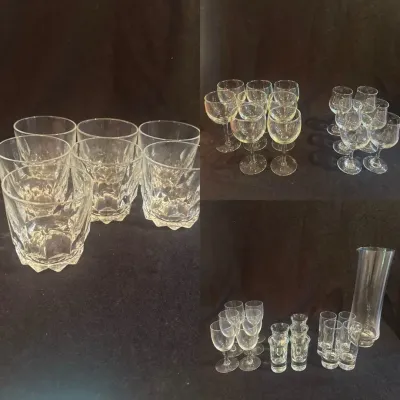 Collection of Glass Barware