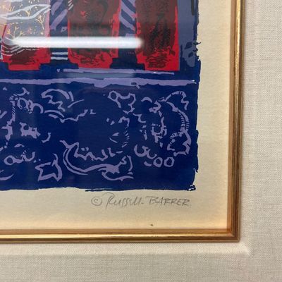 Signed and numbered print 