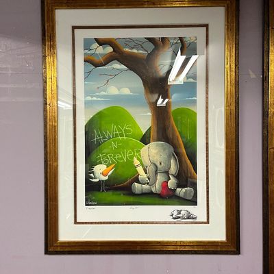 Signed print 