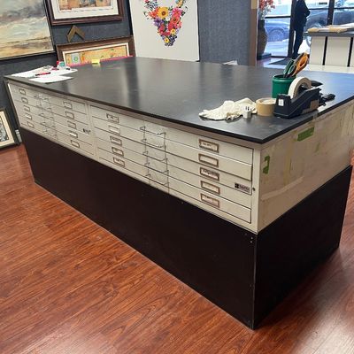 Flat file work table 