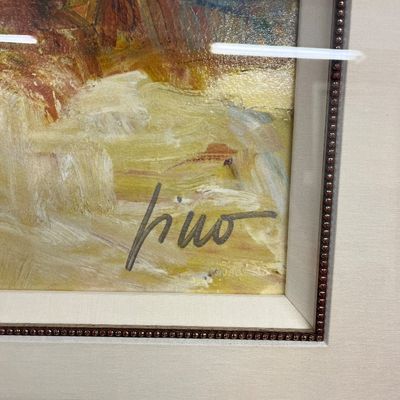 Signed artwork 