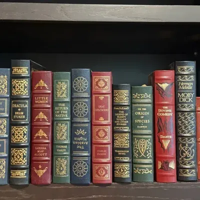 Easton Press Leather-Bound Classics & Decorative Literary Collection