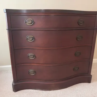 Drexel New Travis Court Serpentine 4-Drawer Chest #351-3