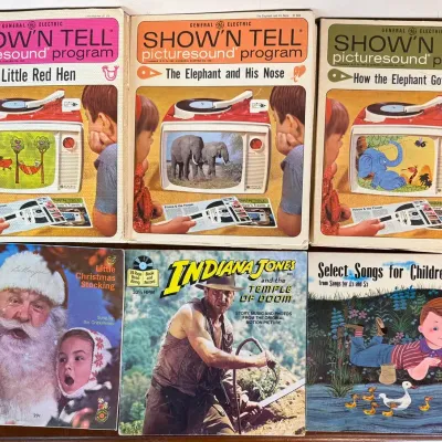 Vintage 1960s General Electric Show 'N Tell PictureSound Programs – 15 Titles Plus More
