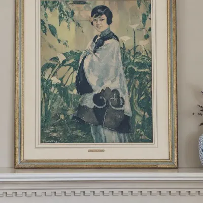 Tamaki “Little Love Flower” Framed Art Print – 28 x 34