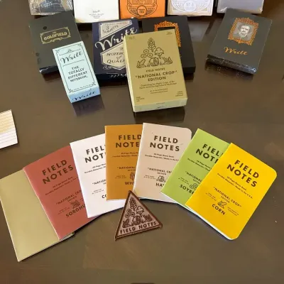 Field Notes National Crop 2012 Boxed Sets & Write Notepads Limited Edition Collection