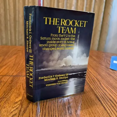 The Rocket Team – 1979 Hardcover Signed – NASA Saturn V & Wernher von Braun